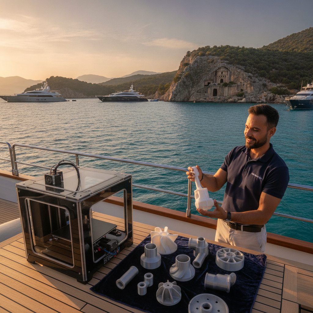 3D Printing Spare Parts for Yacht Maintenance: Fast Solutions