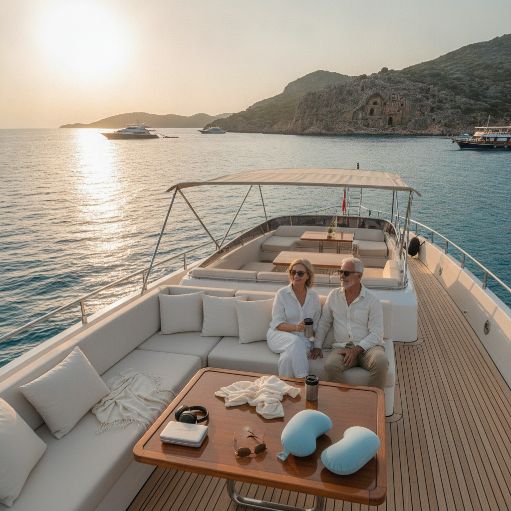 5 Essential Items to Enhance Comfort for Seniors During a Boat Rental