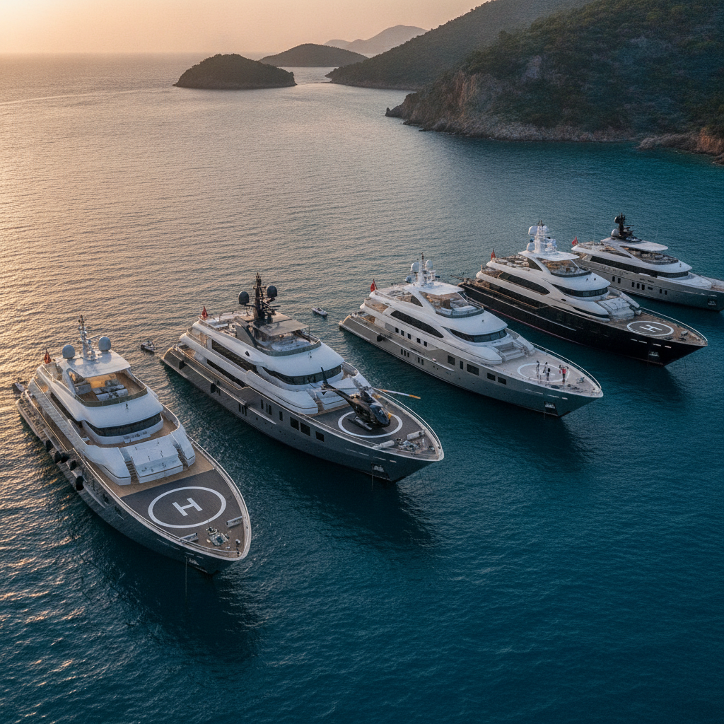 5 Private Helipads in Fethiye for Boat Vacationers