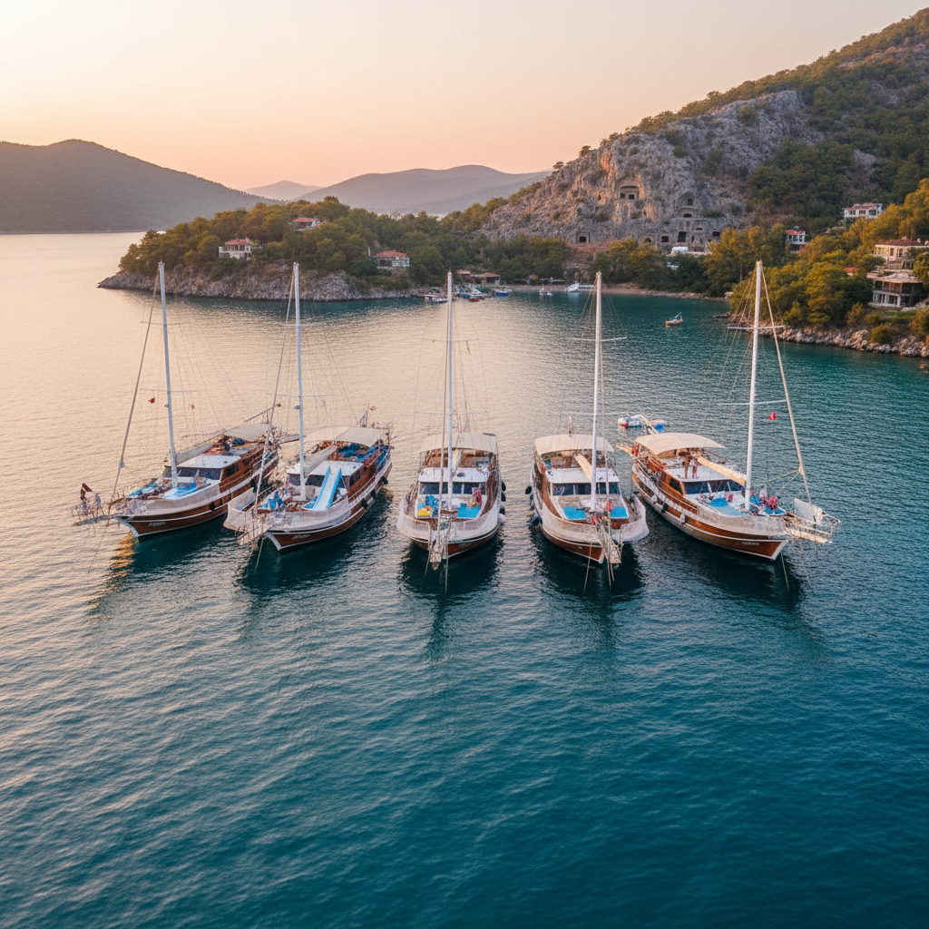 5 Safest Netted Gulet Options for Families with Children in Fethiye