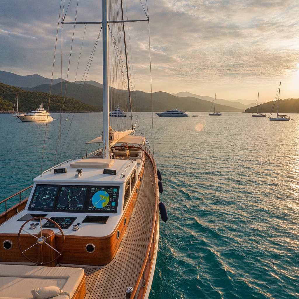 A Guide to Integrating Modern Navigation Systems in Traditional Gulets