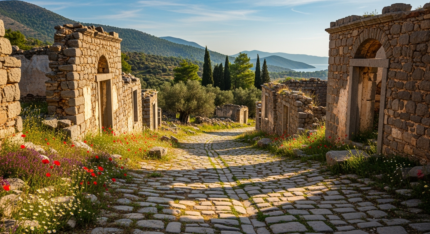 A Guide to Walking Among Byzantine Ruins on Gemile Island