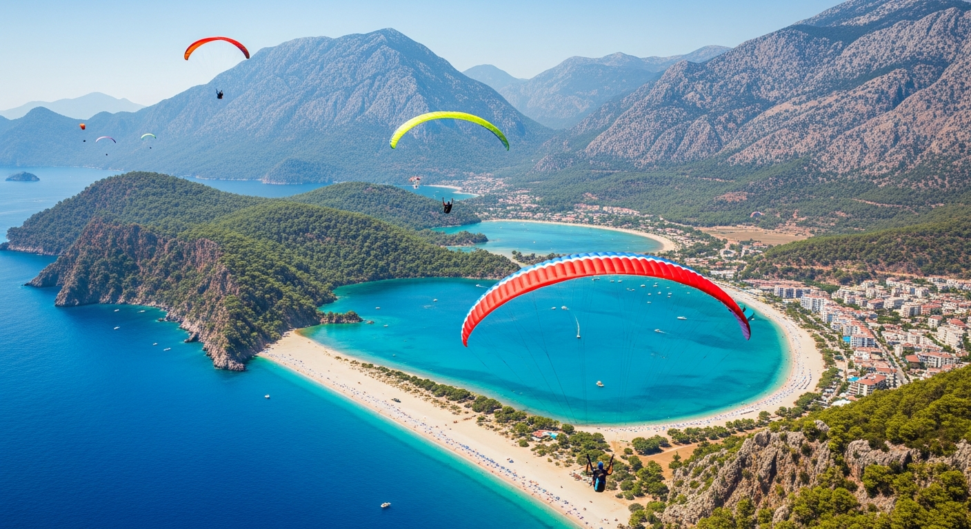 A View of Kayaköy and Afkule Monastery from the Sea on Your Fethiye Holiday