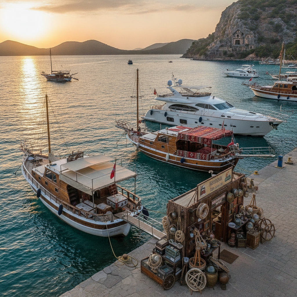 Antique Boat Supply Shops in Fethiye: A Search for Nostalgic Pieces