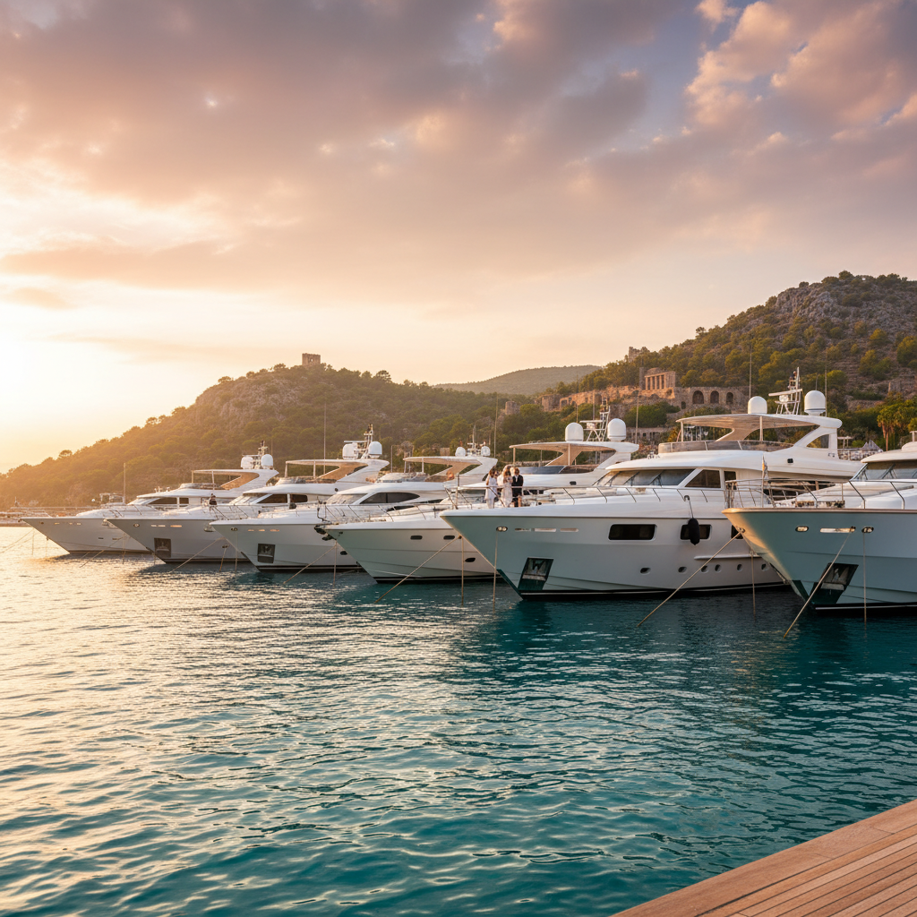 Average Cost of Weekly Boat Rental in Fethiye