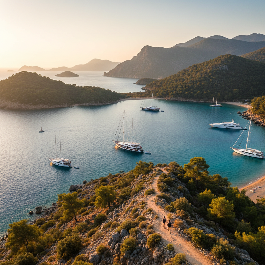 Bays Along the Lycian Way: Hiking and Sea Combined