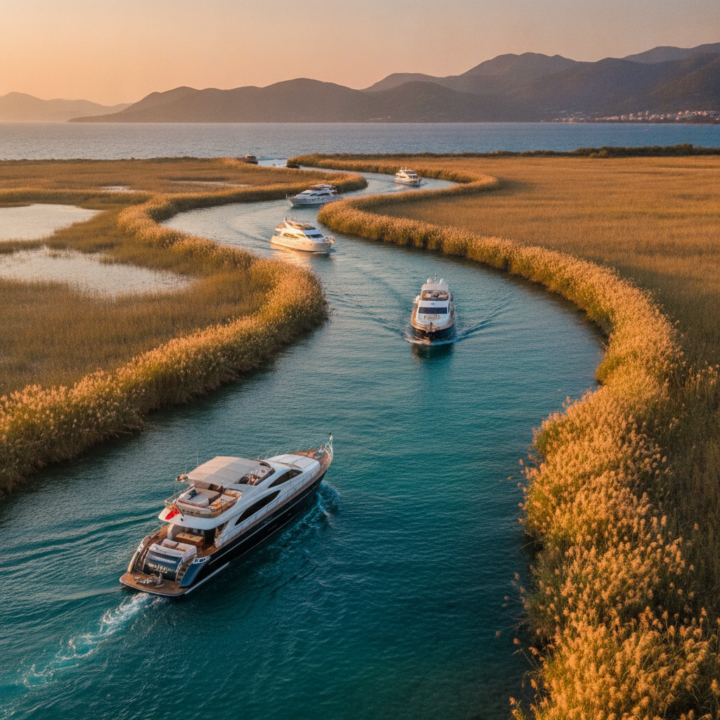 Boating and Navigation Rules for the Reed Channels from Fethiye to Dalyan