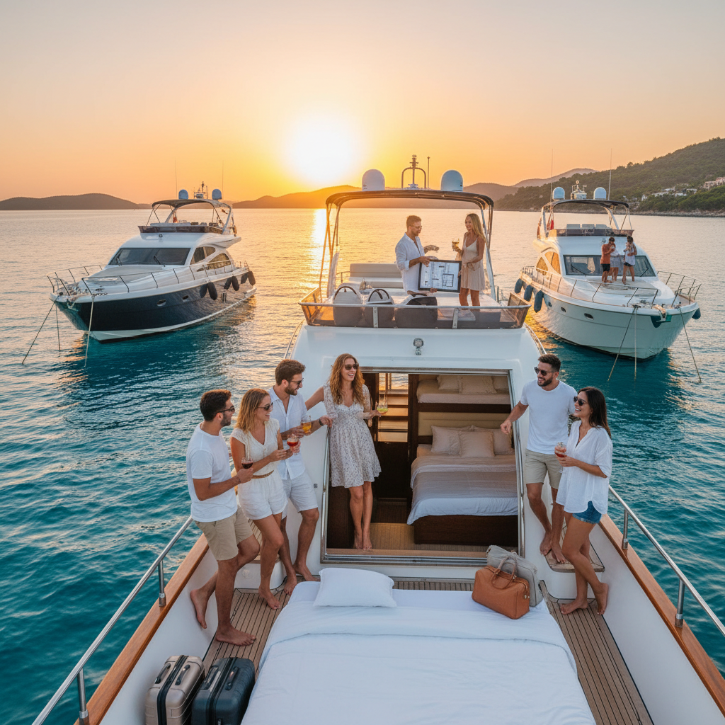 Cabin Sharing on a Blue Cruise: Tips for Groups of Friends