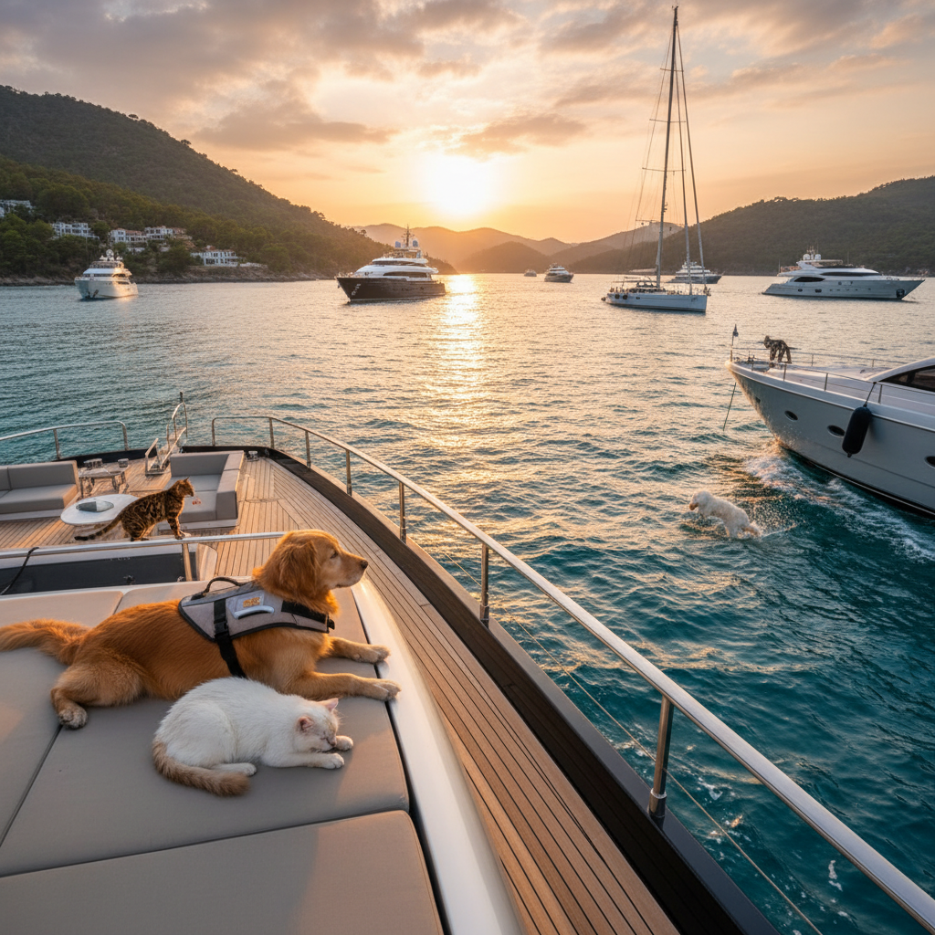 Can You Go on a Boat Holiday with Pets? A Guide for Cat and Dog Owners