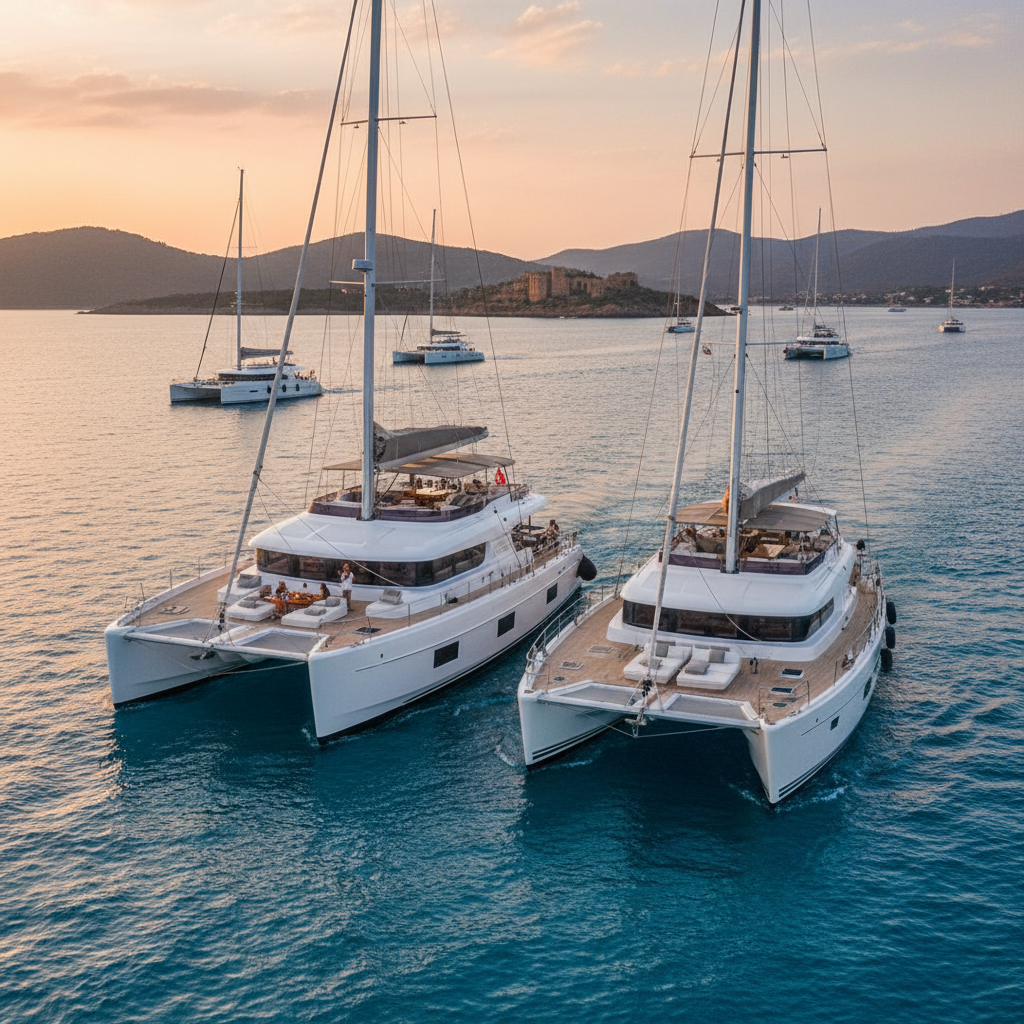 Catamaran or Monohull? 50% More Space!