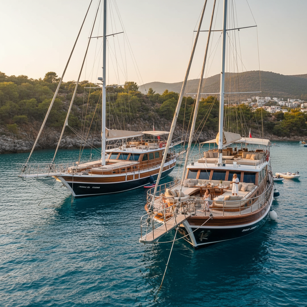 Choosing a Cabin for Your Gulet Holiday: Bow vs. Stern Cabins