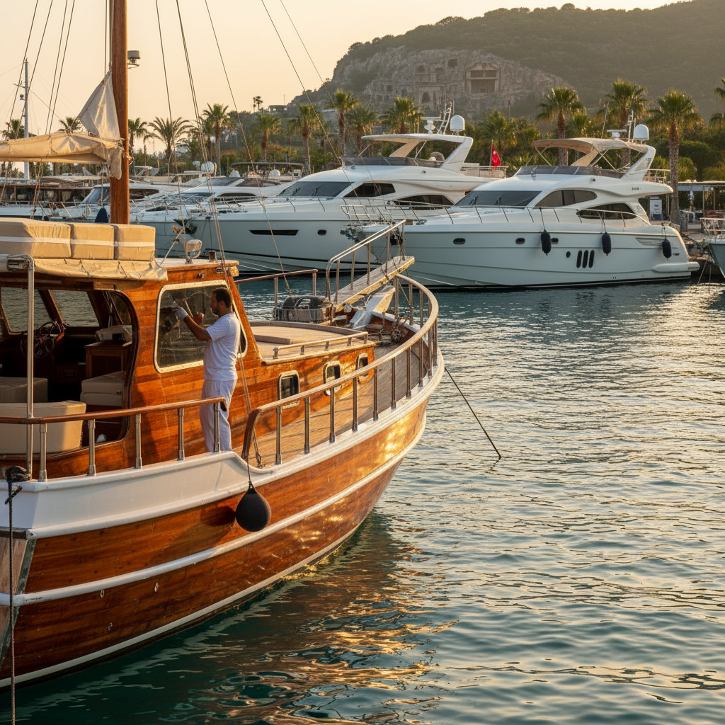 Choosing Wood Varnish for Winter Gulet Maintenance: Shine and Protection