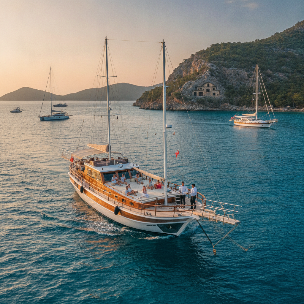 Communicating with the Crew on a Crewed Gulet Charter: Etiquette and Social Tips