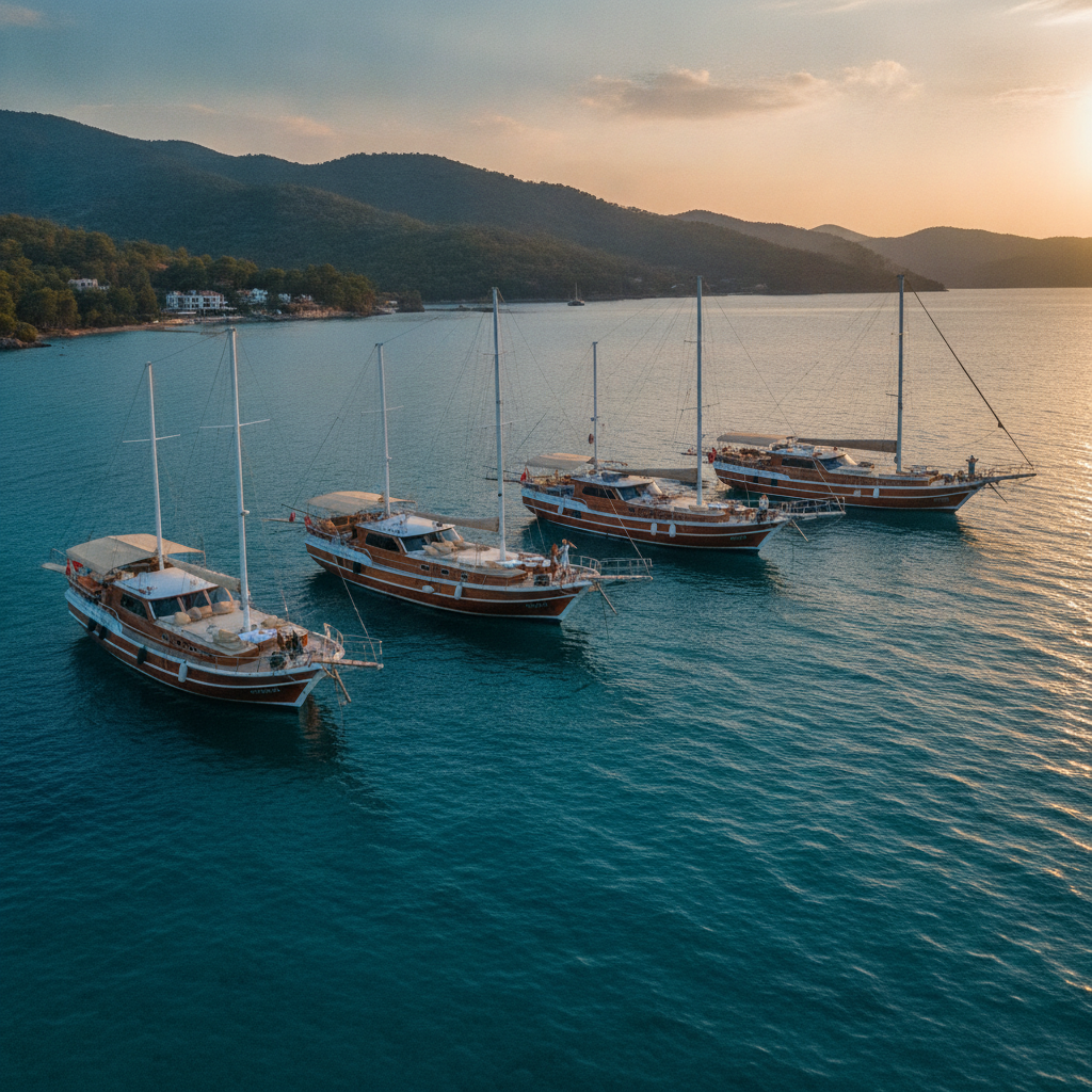 Comparison of the Top 5 Honeymoon Gulets in Fethiye for the 2026 Season