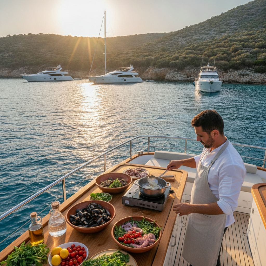 Cooking Techniques with Seawater on a Blue Cruise: Authentic Aegean Recipes
