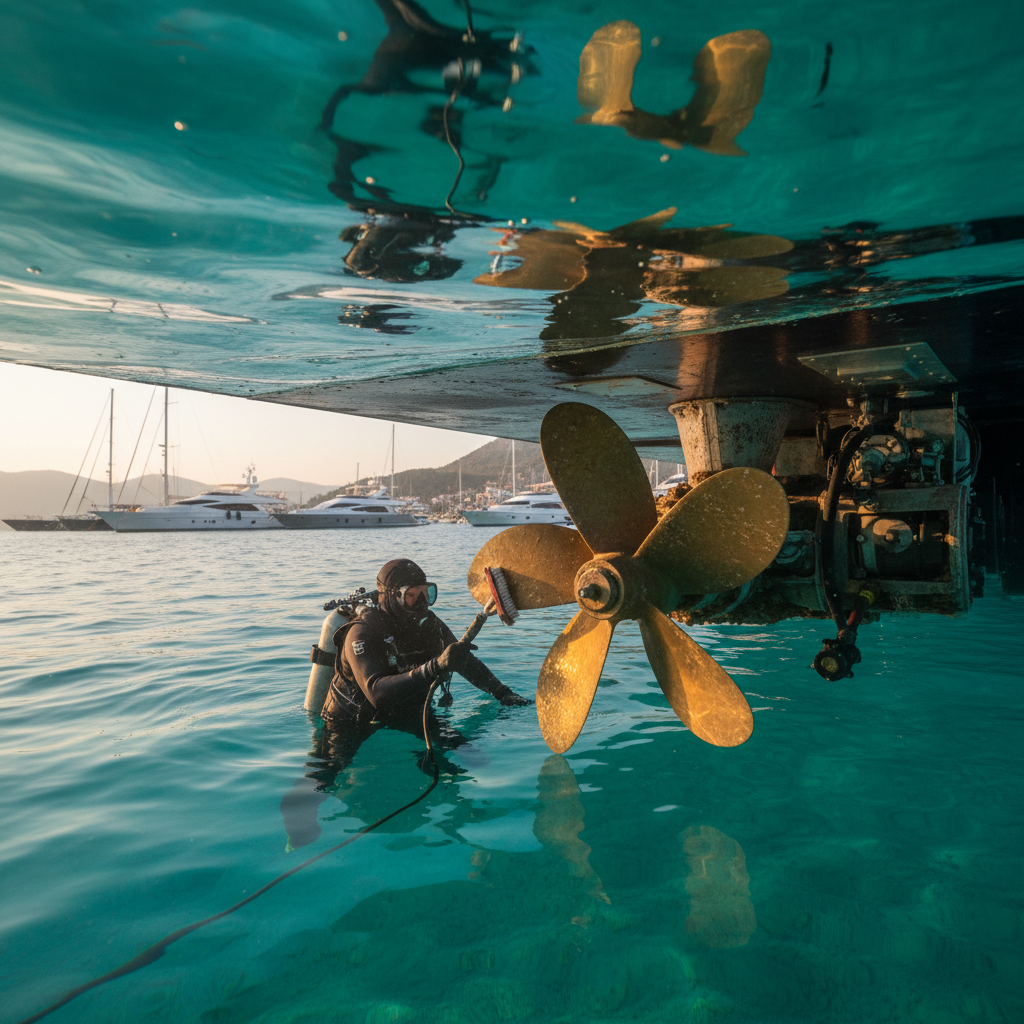 Detailed Guide: Boat Propeller Cleaning and Fuel Efficiency