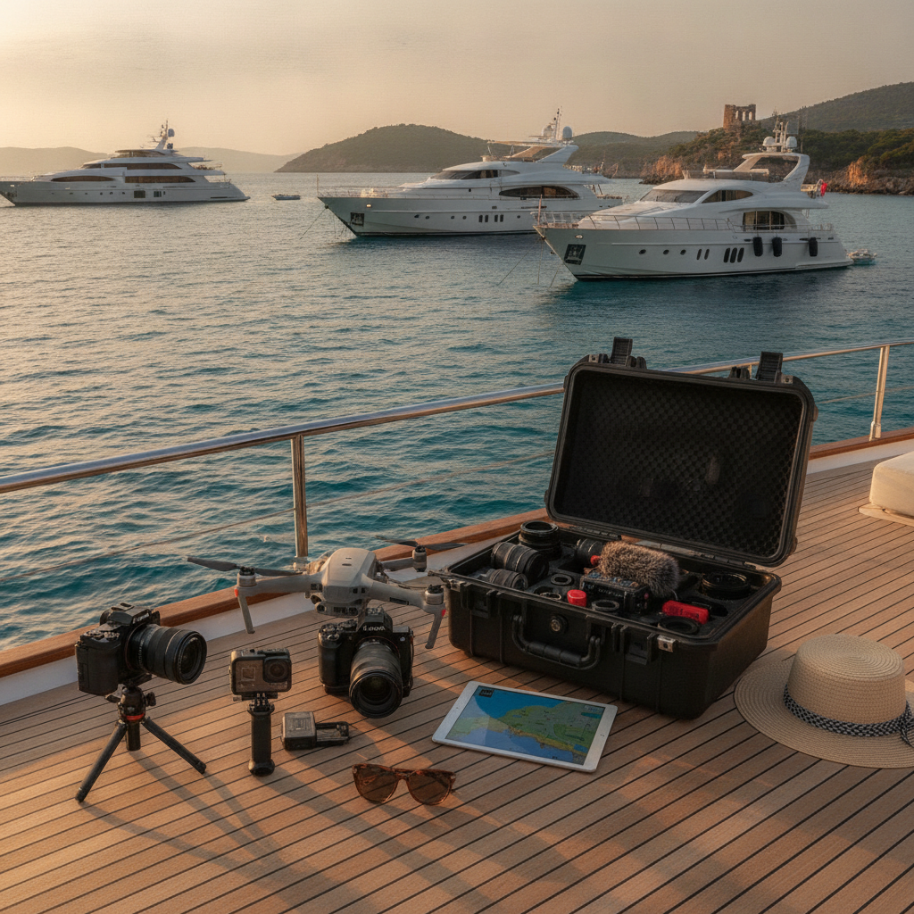 Digital Memories on a Blue Cruise: Best Gear for Filming Your Boat Vacation Vlog