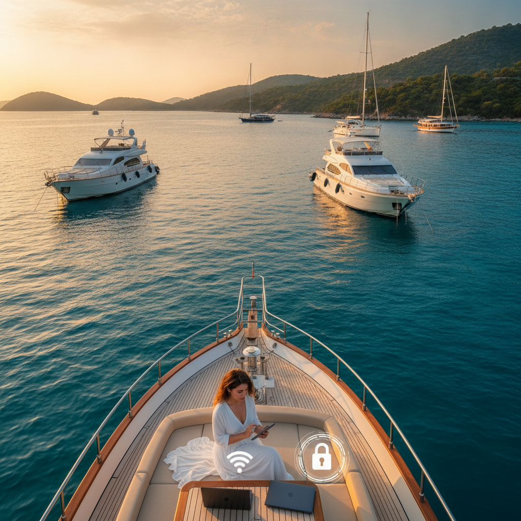 Digital Security on a Boat Holiday: 5 Risks of Using Public Wi-Fi