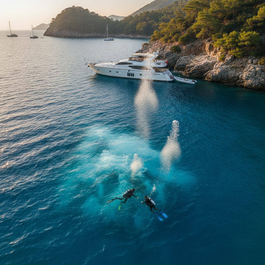Diving in Fethiye Soğuk Su Bay: The Mystery of Underwater Spring Waters