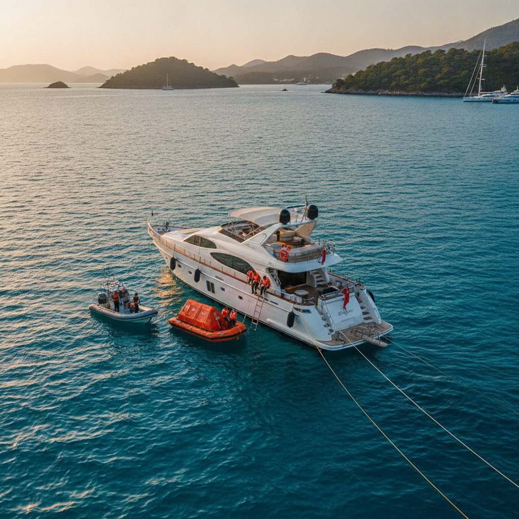 Emergency Evacuation and Safety Protocols for Boat Rentals in Fethiye