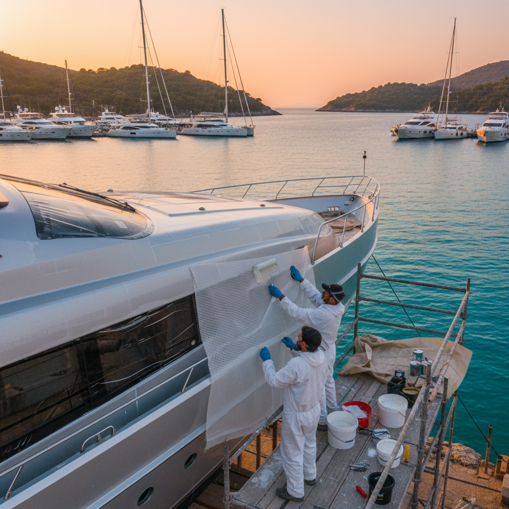 Epoxy and Fiberglass Application Techniques in Yacht Maintenance: Secrets to Durability