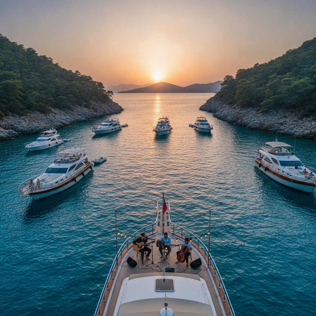 Evening Bliss in Fethiye Gulf: The Best Bays for Acoustic Performance