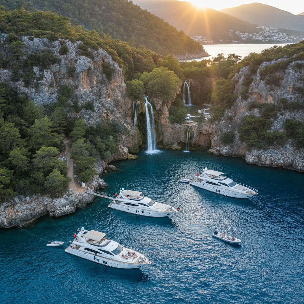 Fethiye Travel Guide: 5 Hidden Waterfalls and Routes Accessible by Boat