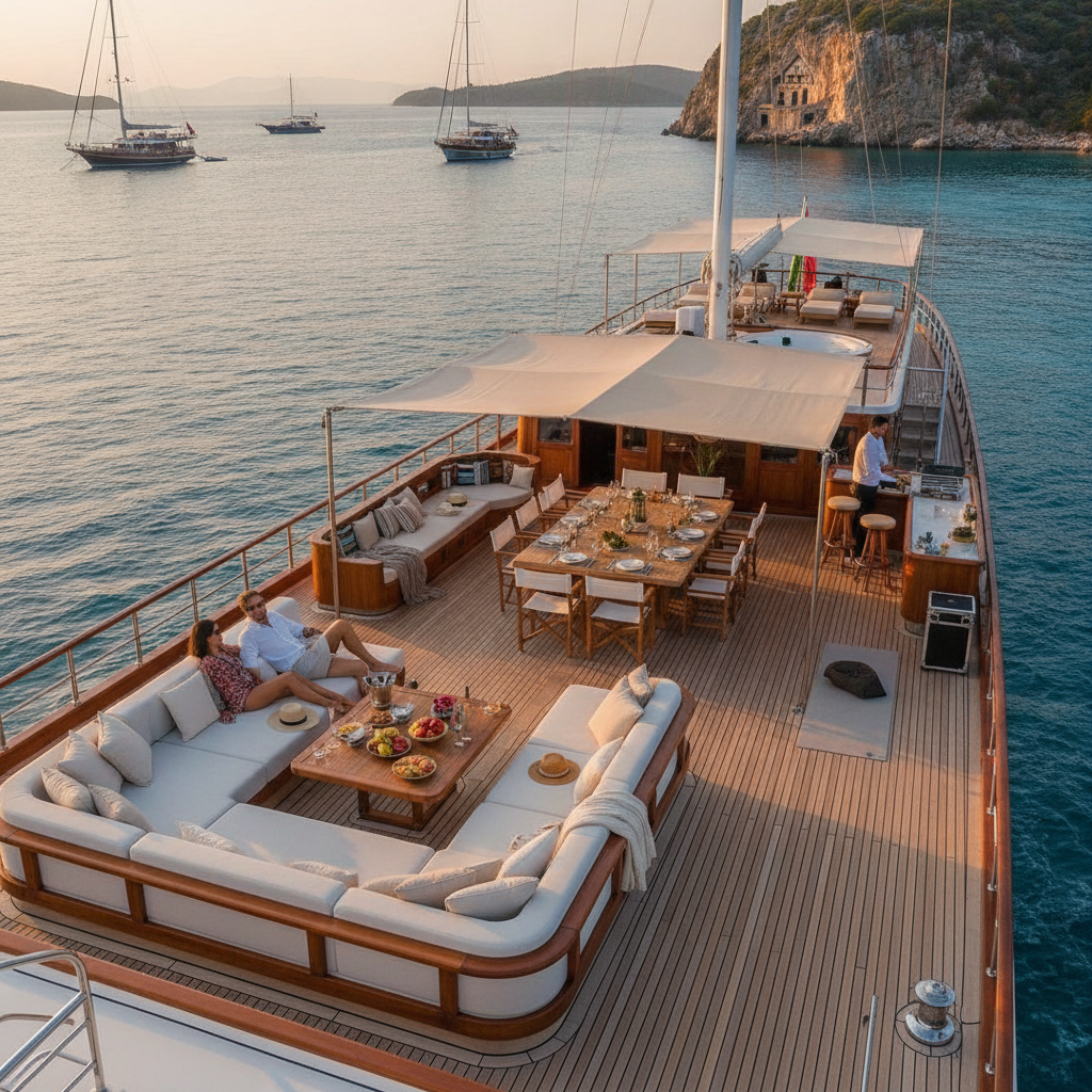 Gulet Deck Space Usage: 7 Tips for Maximum Comfort