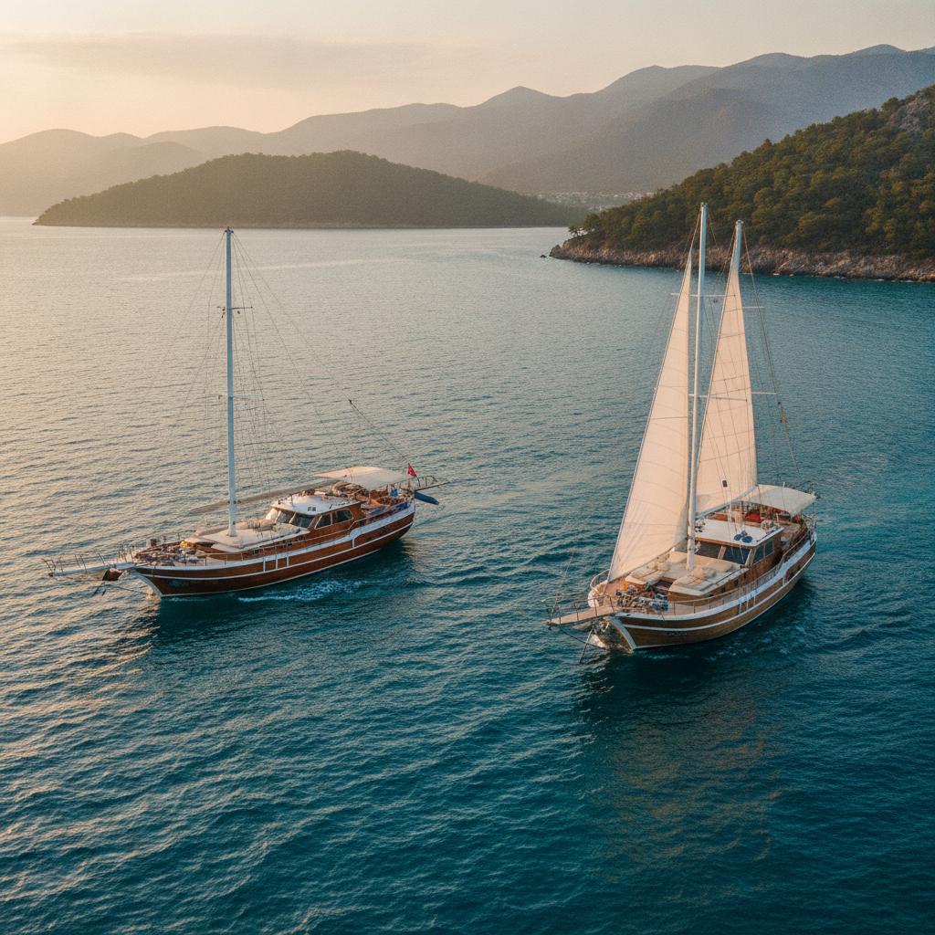 Handmade Bodrum Gulets vs Fethiye Gulets: Structural Differences