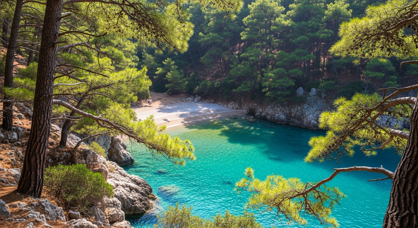 Hidden Bays in Northern Göcek: A Route for Small Boats Only