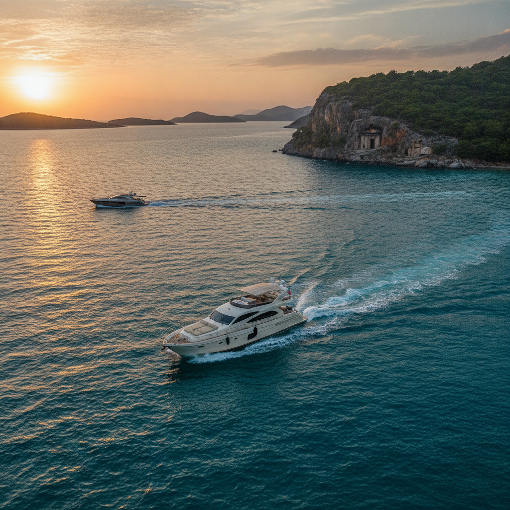 Hourly Boat Rental in Fethiye: The Best Route for Short Trips