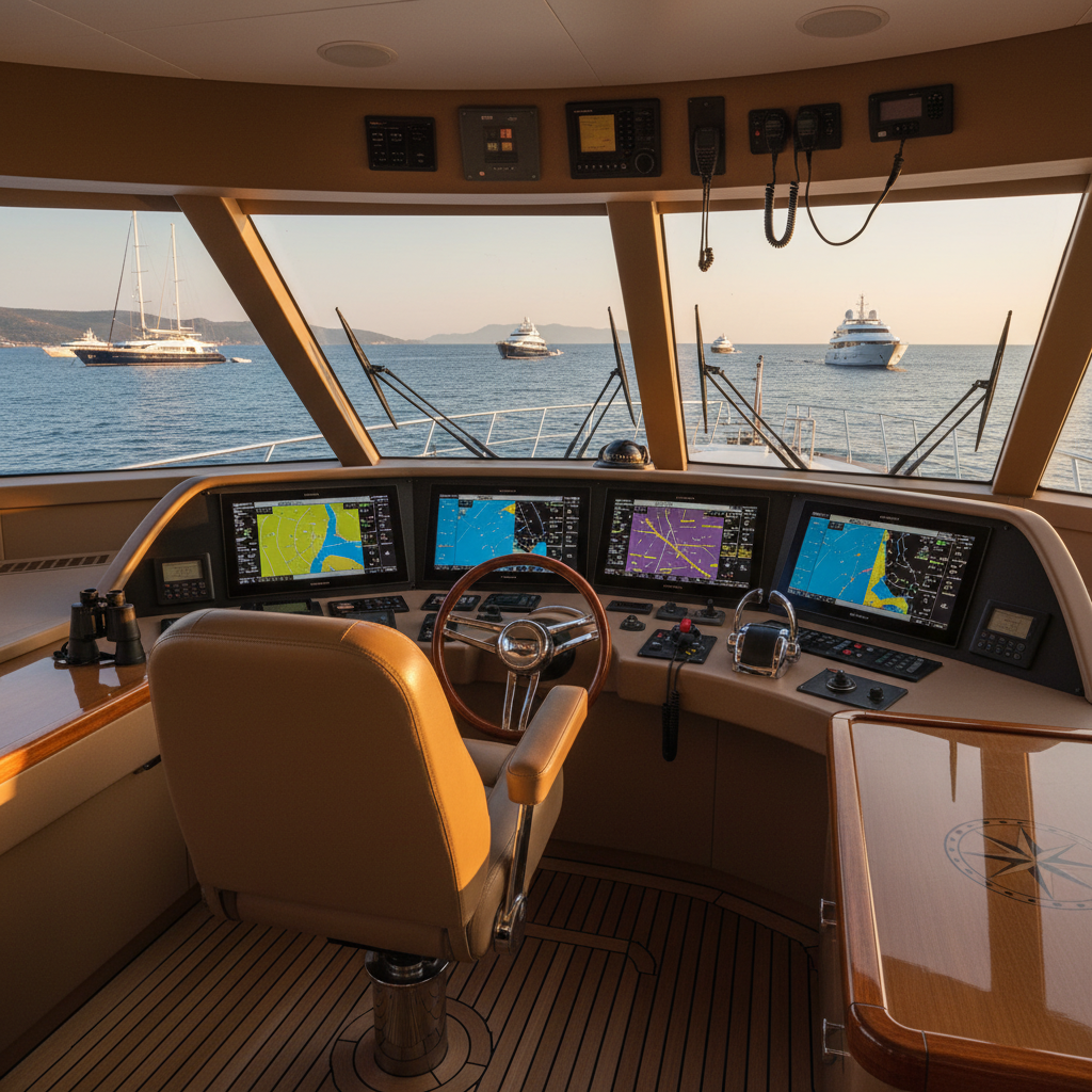 Introduction to the Captain's Bridge and Navigation Equipment
