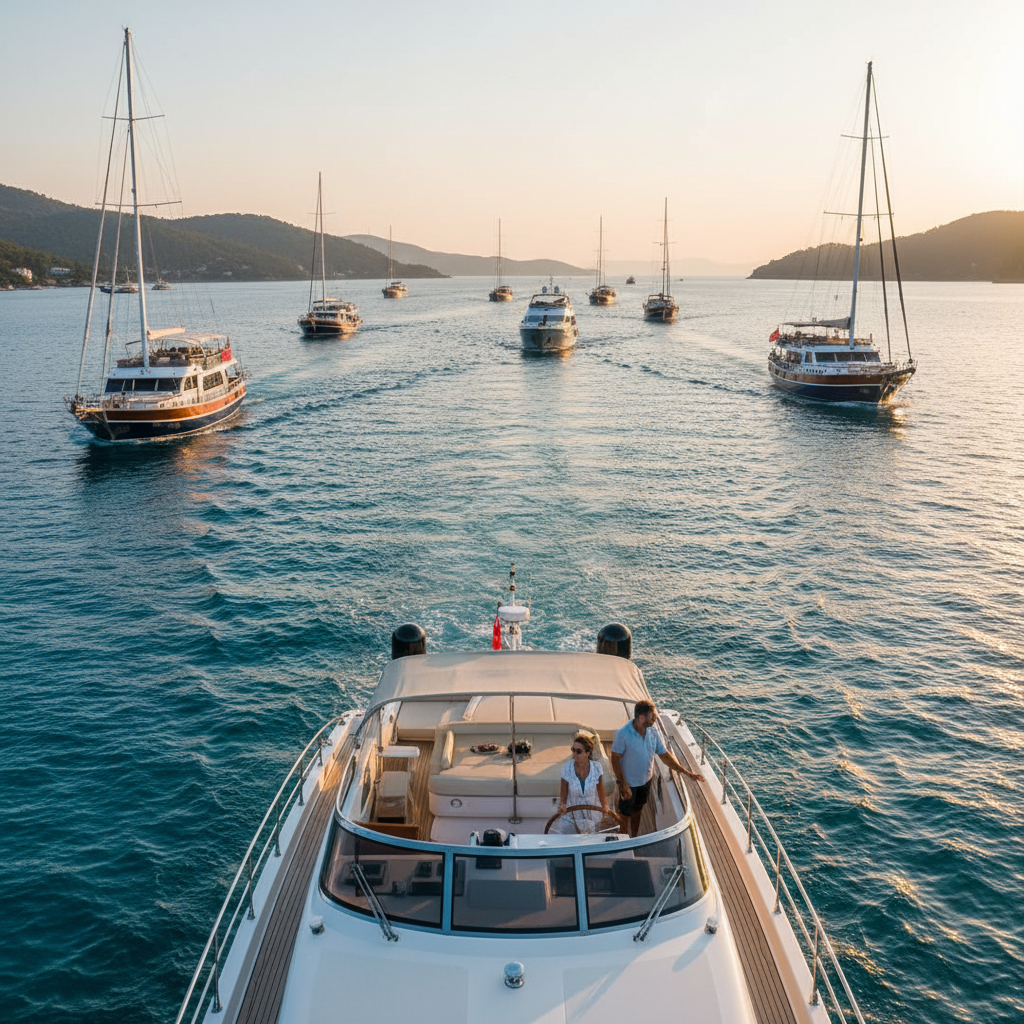 Maneuvering Tips for First-Time Captains on a Blue Cruise