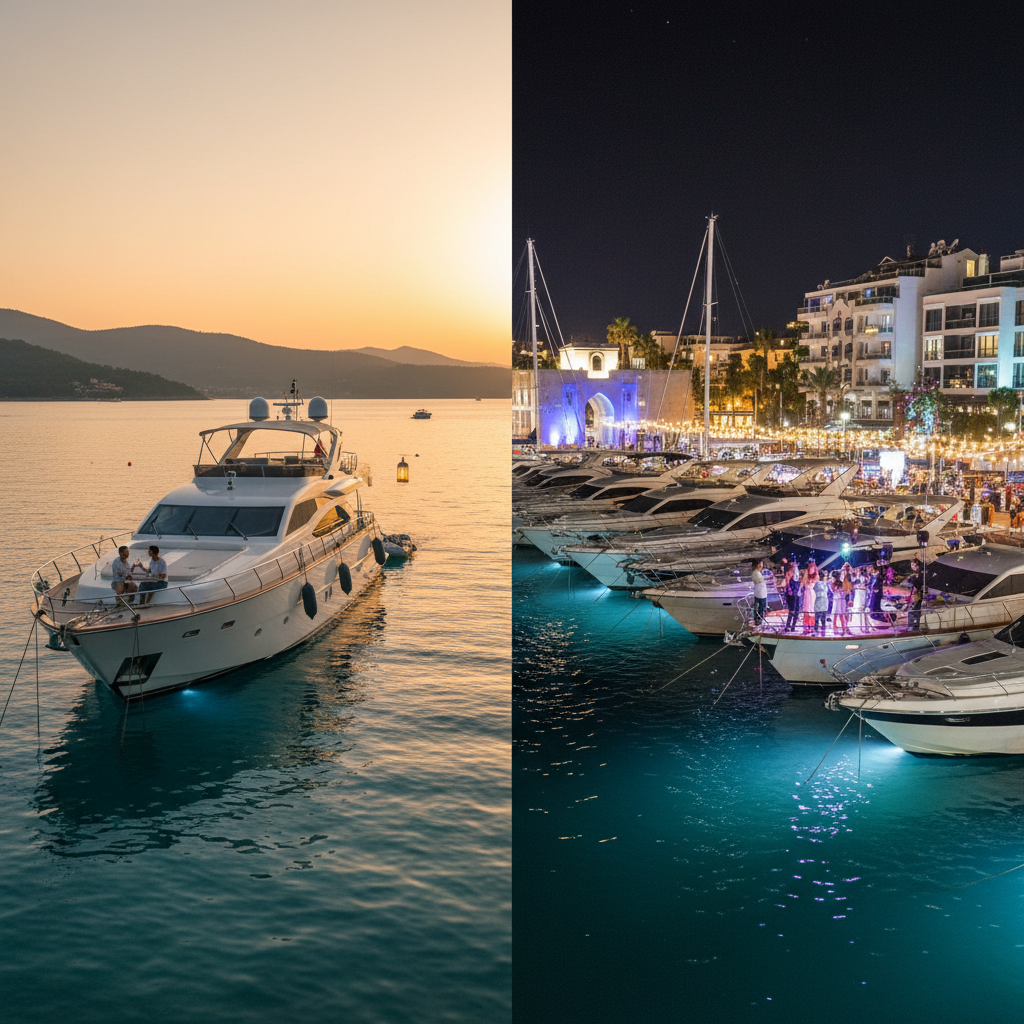Nightlife on a Boat: Serenity in the Bay or Fun at the Marina?