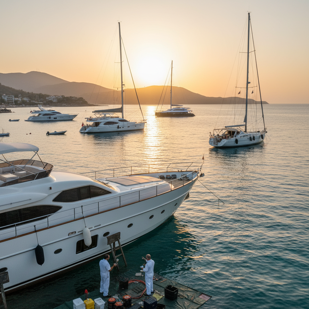 Osmosis Problems in Fethiye Yacht Maintenance: Diagnosis and Treatment Methods