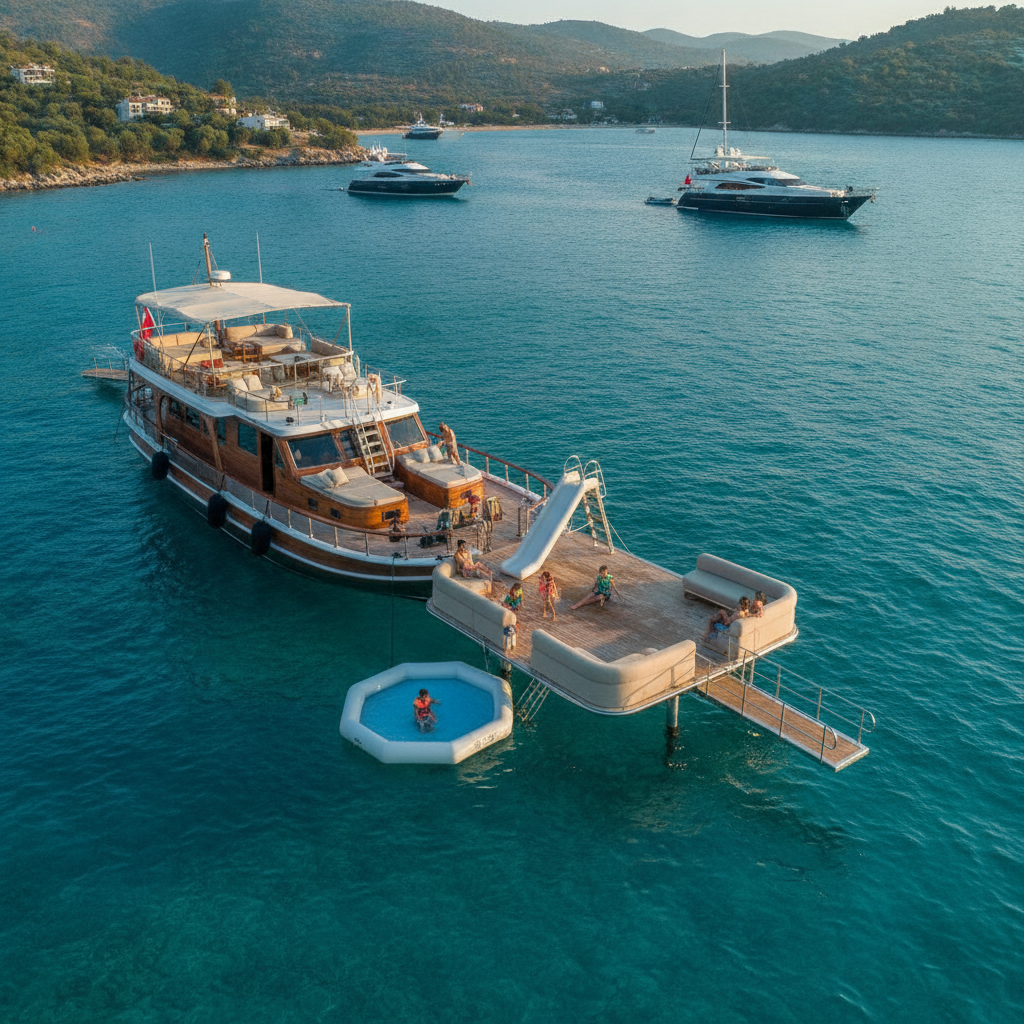 Safe Swimming Platform Designs for Children on Gulet Holidays