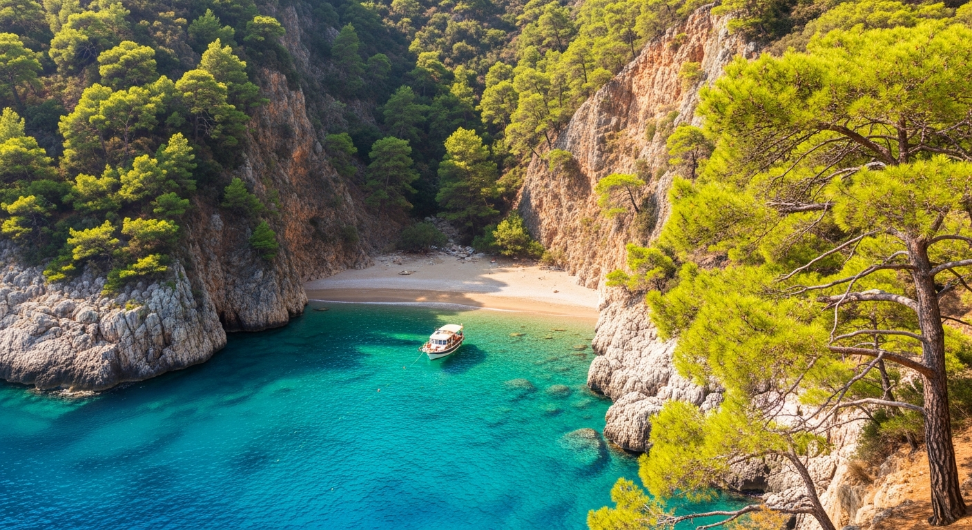 Safest Boat Anchorage Spots for Night Diving in Ölüdeniz