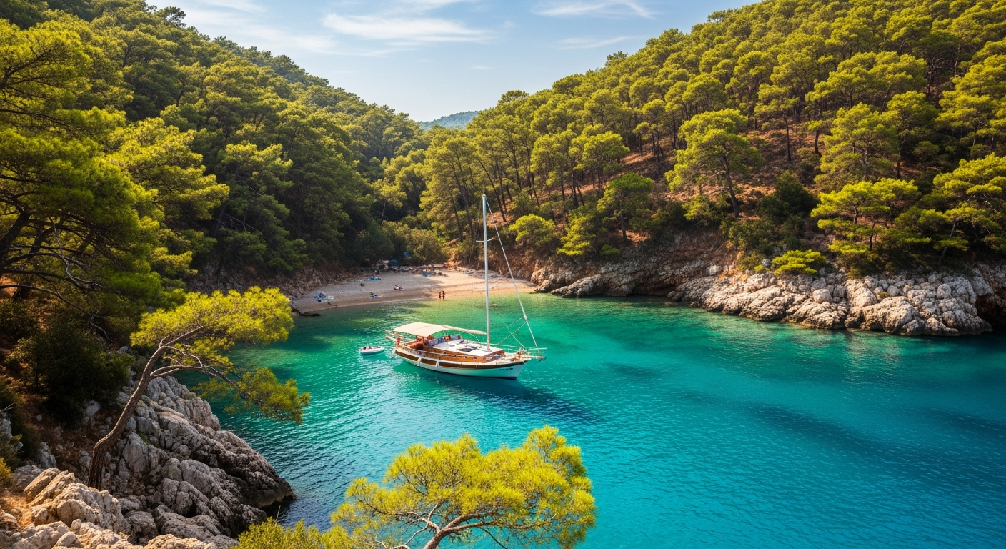 Sailing Over the Sunken City of Fethiye: Navigation Rules and History
