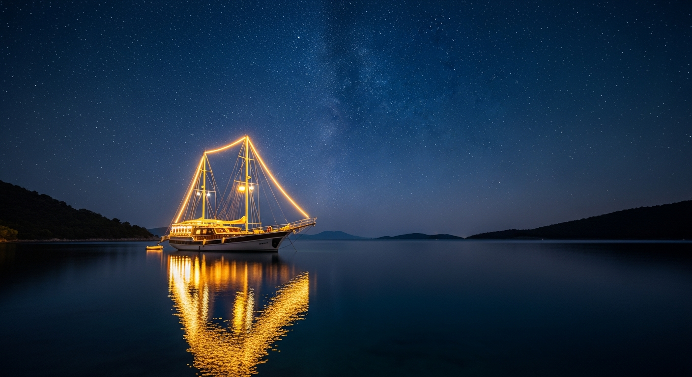 Sweet Surprises with the "Ice Cream Boat" on a Blue Cruise