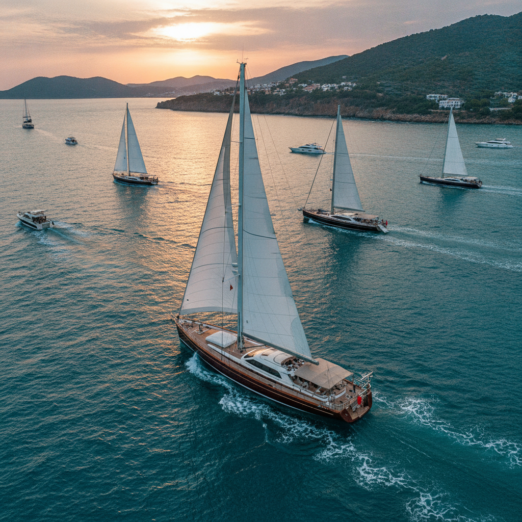 Techniques for Turning the Wind to Your Advantage on the Return from Göcek to Fethiye