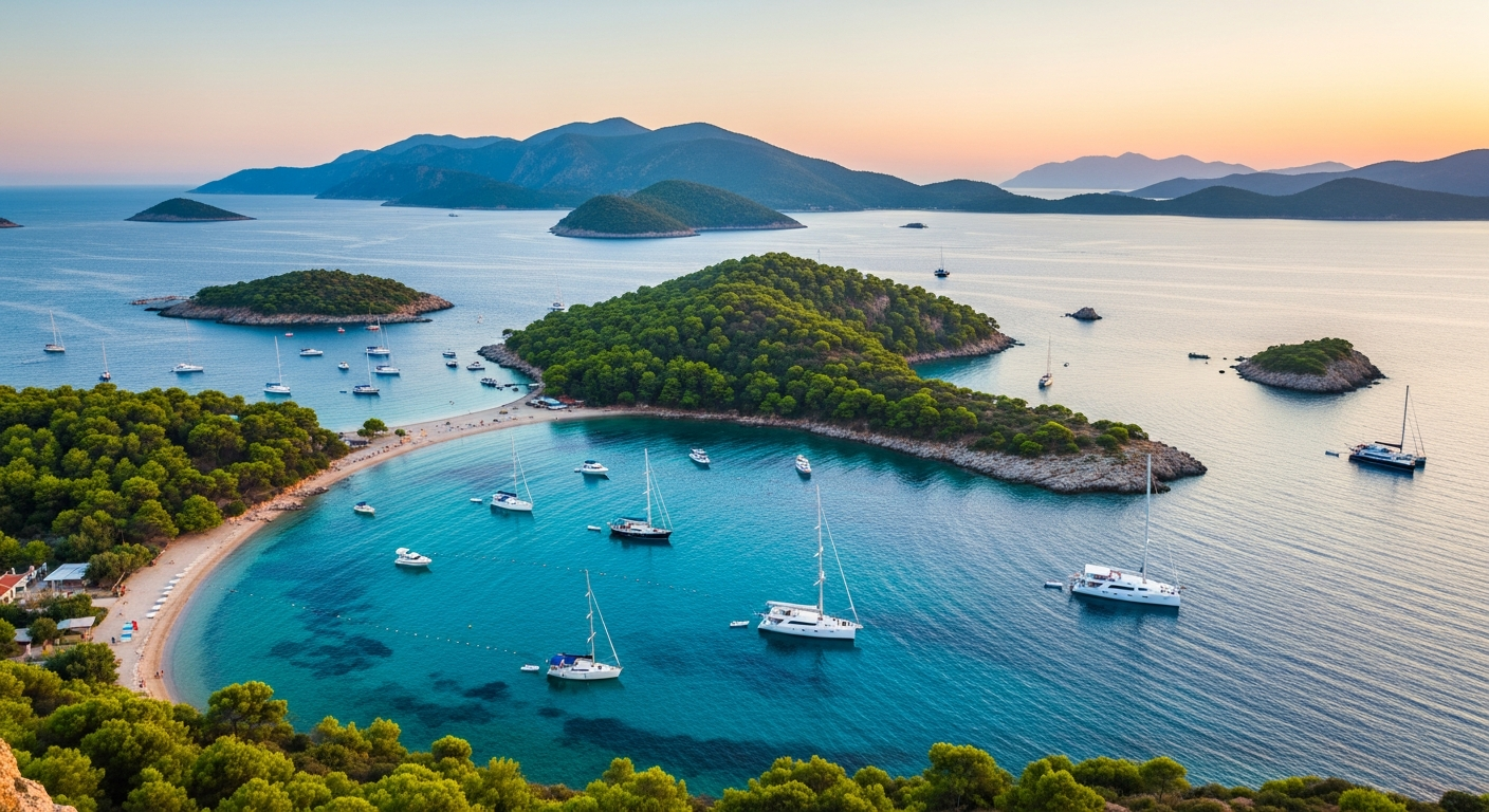 The Deepest Bays of Göcek: Safe Anchorage for Large Boats