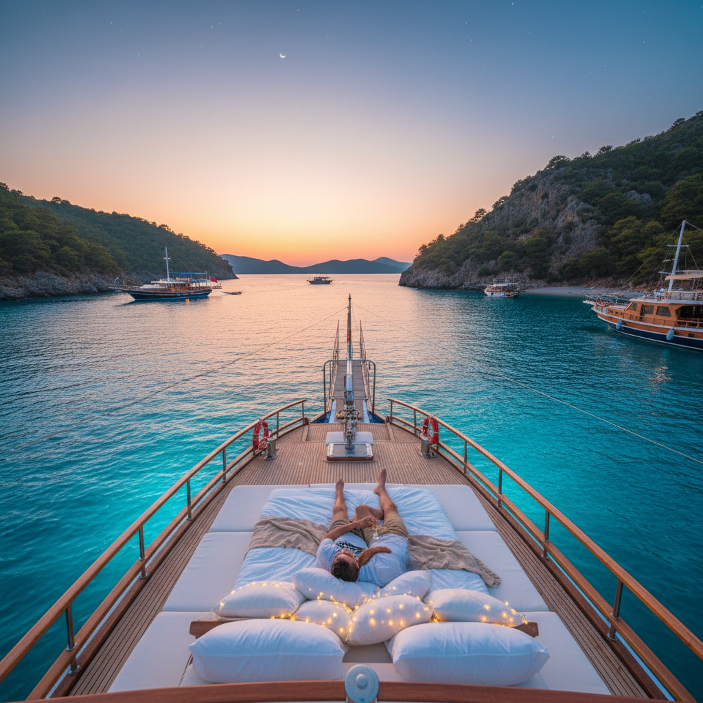 The Experience of Sleeping Under the Stars on a Blue Cruise