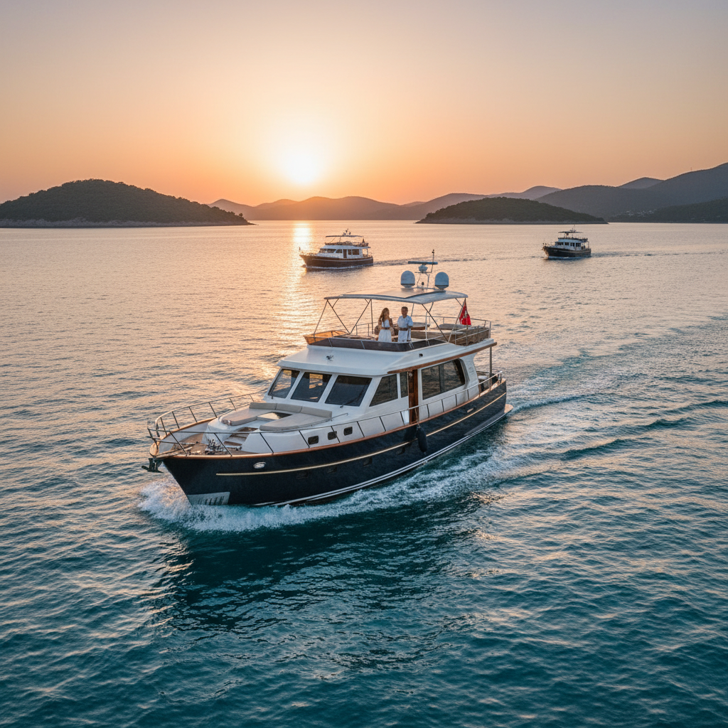 The Joy of Long Voyages and Fuel Efficiency with Trawler Yachts