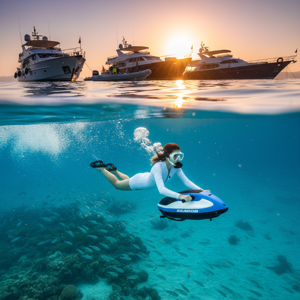 Underwater Scooter (Seabob) Rental and Usage Guide for Blue Cruises