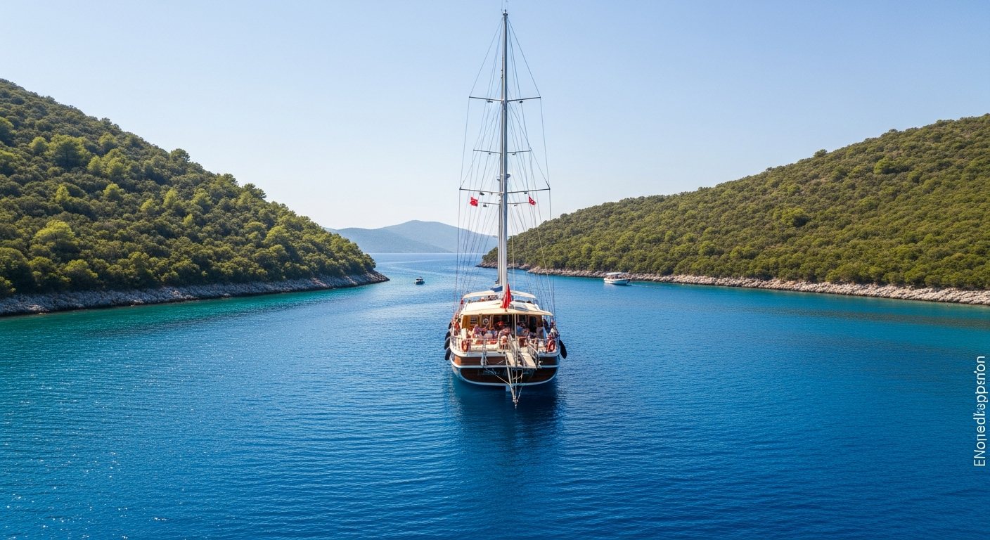 Wine and Meze Pairing on a Blue Cruise: An Aegean Evening