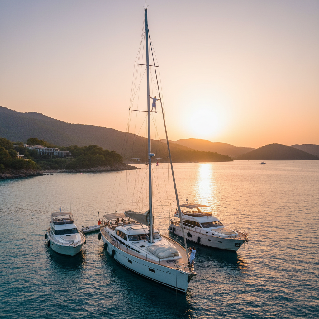 Rigging and Sail Inspection in Yacht Maintenance: