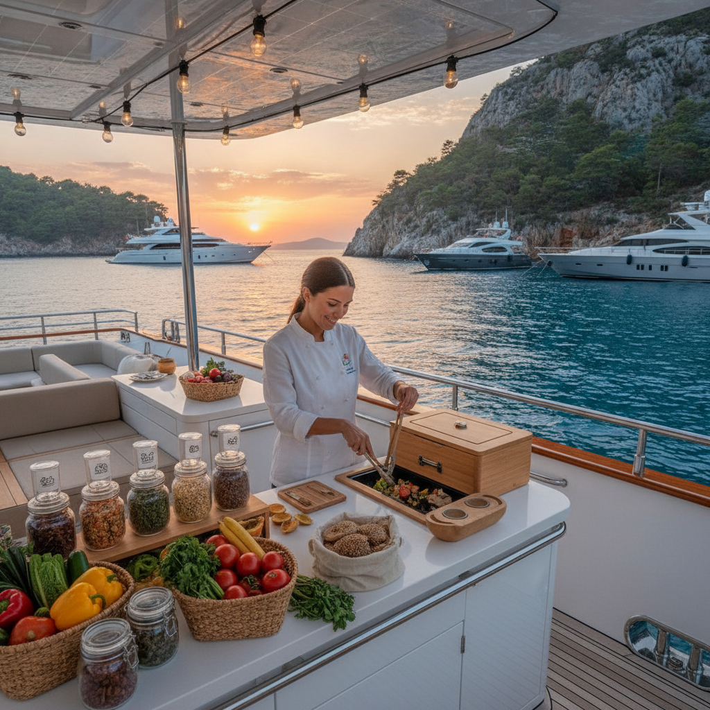 Zero Waste Kitchen on a Blue Cruise: Composting on Board and Implementation